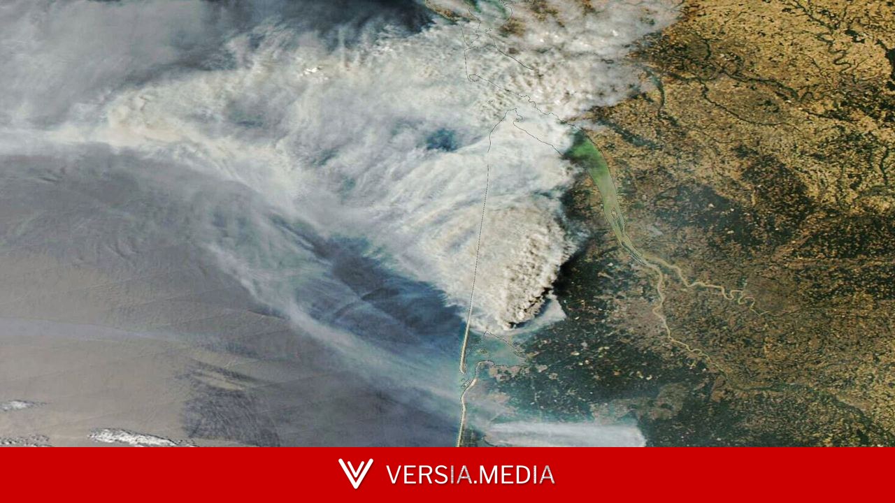 Incendies en Gironde : les images satellites révèlent des nuages de fumée « quasi-inédits en France »