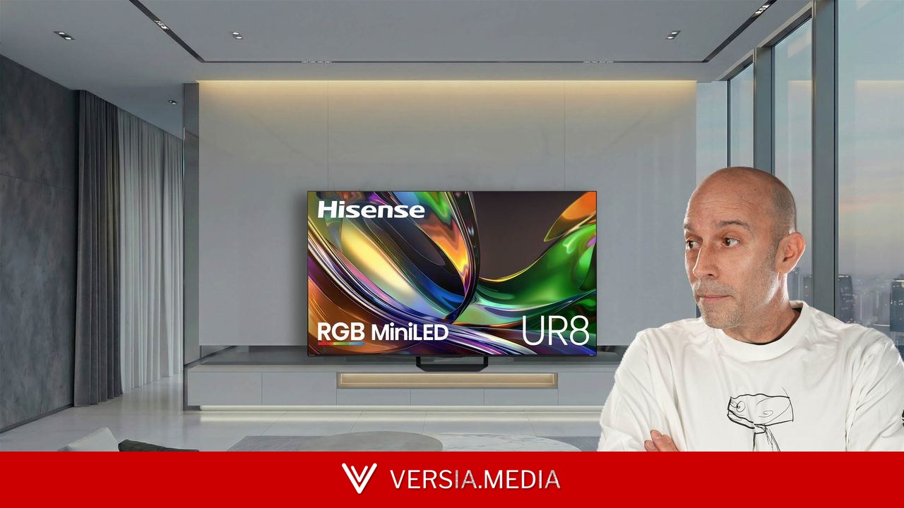J’ai testé le Hisense UR8S : le premier TV RGB Mini LED polyvalent compatible Dolby Vision 2