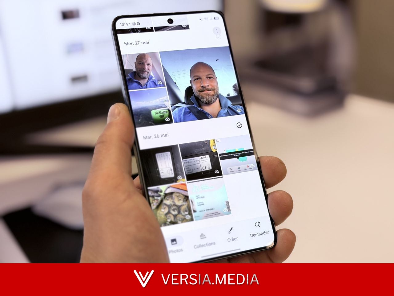 Google Photos : la barre flottante d’iOS arrive enfin sur Android, cinq mois plus tard