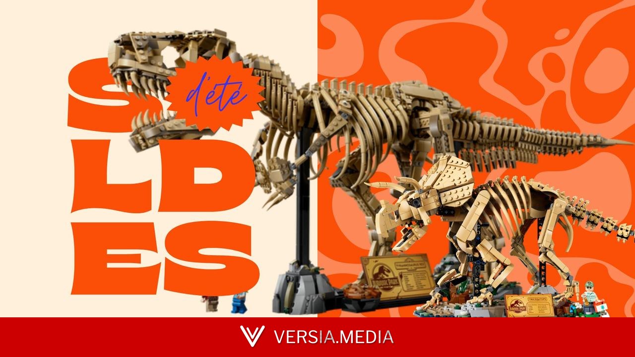 Pour les soldes d’été, Cdiscount baisse le prix de ces deux superbes Lego fossiles de dinosaures