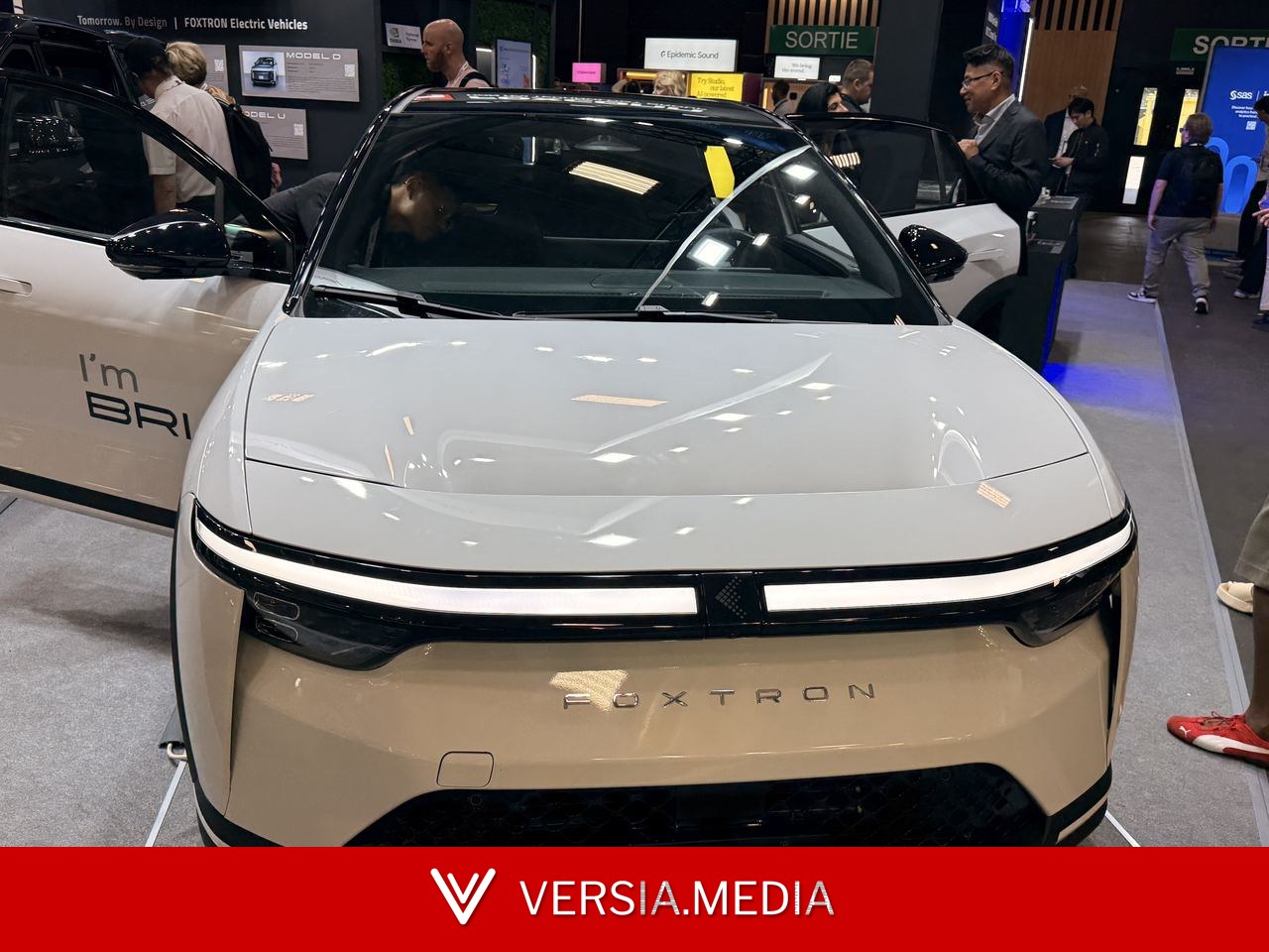 C’est quoi cette marque Foxtron qu’on a croisée à VivaTech