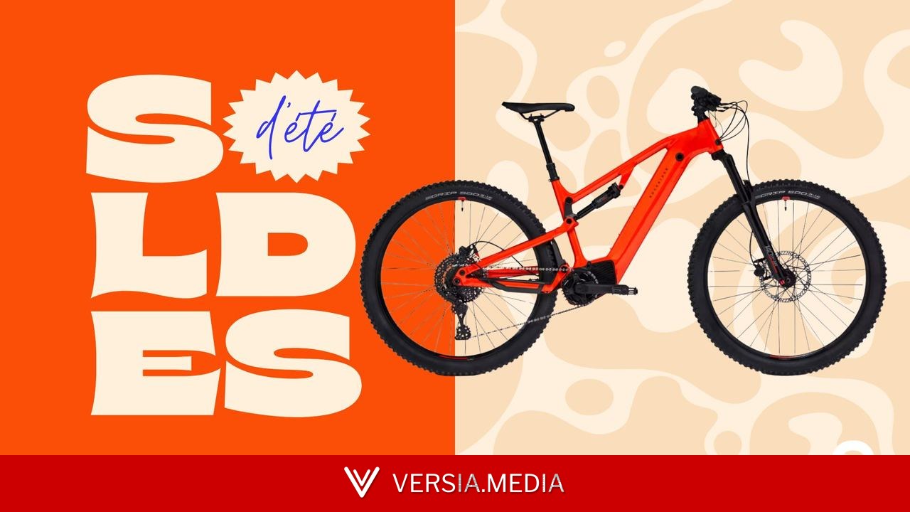 Ce VTT électrique tout-suspendu de Decathlon passe sous la barre des 2 000 €