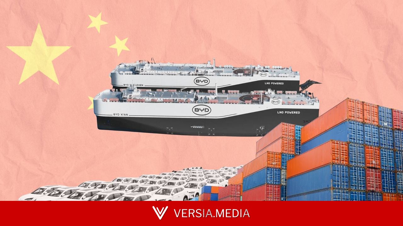 Pénurie de cargos, la Chine joue au Tetris pour exporter ses voitures électriques