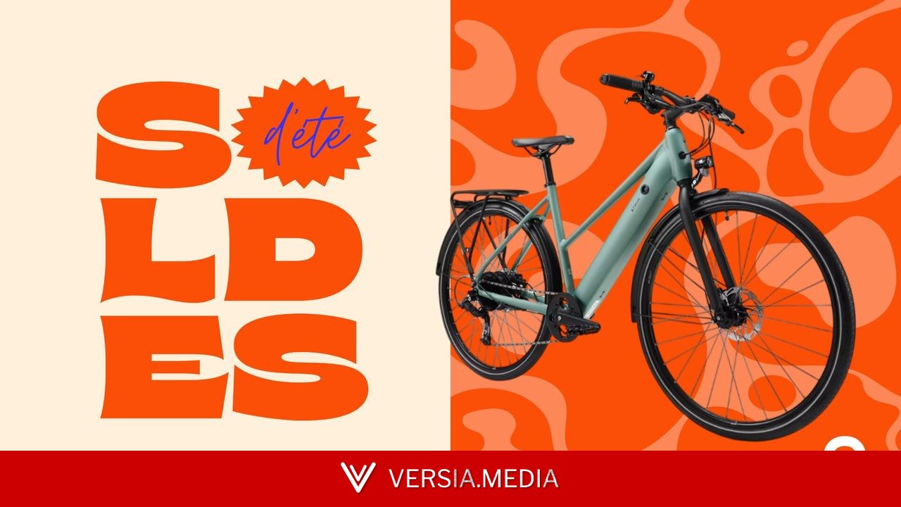 Ce vélo de ville électrique de Decathlon pour les trajets du quotidien est vendu au rabais