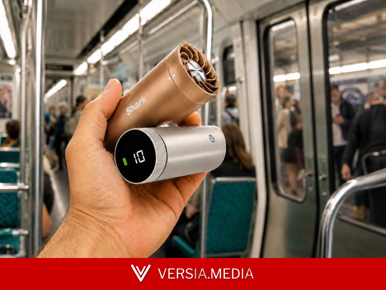 On a testé le Shark ChillPill, le meilleur allié possible contre la canicule dans les transports