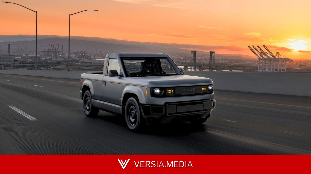 Le constructeur Slate lance son pick-up électrique sans vitres électriques à 22 000 euros
