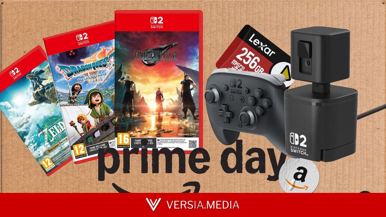 Amazon Prime Day 2026 : les meilleurs jeux et accessoires Switch 2 en promotion